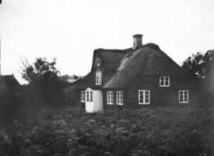 Friesenhaus : Ein Haus nach traditioneller friesischer Bauart.