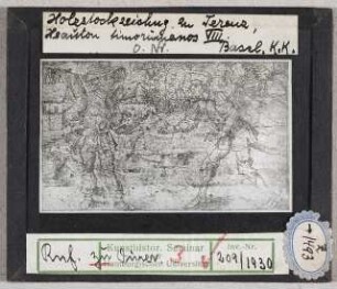zu Albrecht Dürer: Illustration zu Terenz. Basel, Kupferstichkabinett