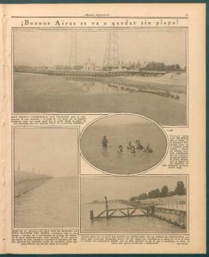 ¡Buenos Aires se va a quedar sin playa! [Fotografías]
