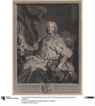 Porträt des Henri-Osvald de la Tour D'Auvergne de Bouillon