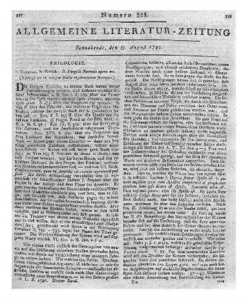 [Sammelrezension zweier Predigtbücher von J. L. Ewald] Rezensiert werden: 1. Ewald, Johann Ludwig: Jesus der Mensch und für die Menschen : sechs Predigten. - Lemgo : Meyer, 1790. - (Predigten über die wichtigsten und eigenthümlichsten Lehren des Christenthums / von J. L. Ewald ; Heft 5) 2. Ewald, Johann Ludwig: Ueber die Erwartungen der Christen in jener Welt : sechs Predigten. - Lemgo : Meyer, 1791. - (Predigten über die wichtigsten und eigenthümlichsten Lehren des Christenthums / von J. L. Ewald ; Heft 12)