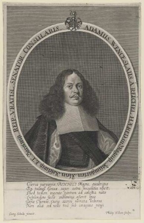 Bildnis des Adamus Wenceslaus a Reichel