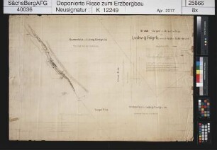 Ludwig Fundgrube vereinigt Feld bei Schönbrunn / Vogtland