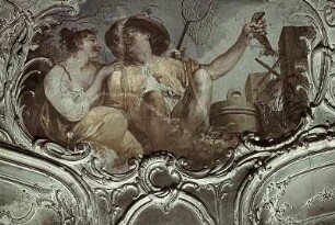 Randbild: Fischer und Mädchen