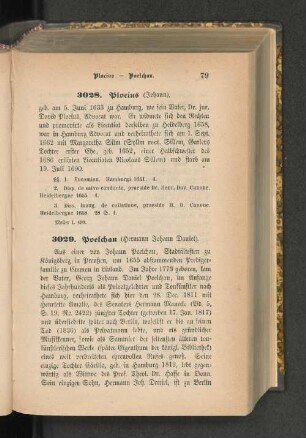 3028. Plocius (Johann)