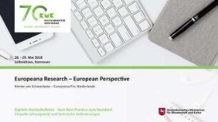 Europeana Research – European Perspective