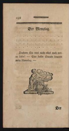 Der Monolog