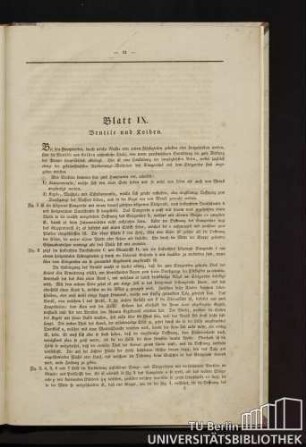 Blatt IX. Ventile und Kolben.