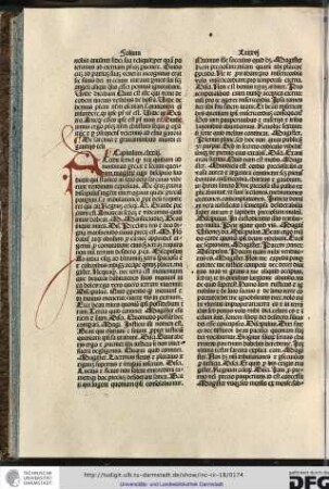 De sarcinis et gravaminibus mundi et gaudiis celi