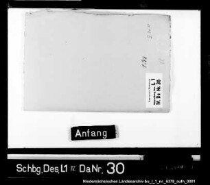 Zollregister Oldendorf