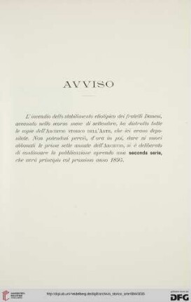 Avviso