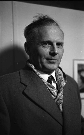 Teilnahme des Segelflug-Weltmeisters Ernst Günther Haase an den "Karlsruher Flugsport-Gesprächen" des Flugsportvereins Karlsruhe.
