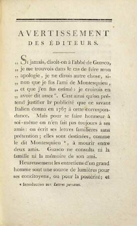 Oeuvres complètes de Montesquieu, 8