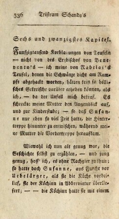 Sechs und zwanzigstes Kapitel