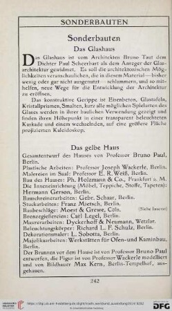 Sonderbauten