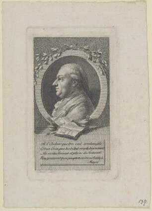 Bildnis des Jean-Charles-Thibault de Laveaux