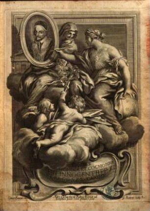 Effigies Nomina Et Cognomina S.D.N. Innocentii PP. XI. et RR. DD. S.R E. Cardd. nunc viuentium