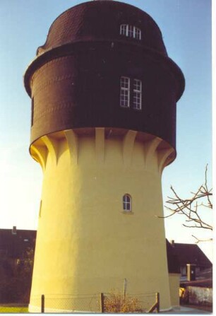 Am Wasserturm / Ansicht des Turmes. Detmold. Rödlinghauser Str. Papierabzug