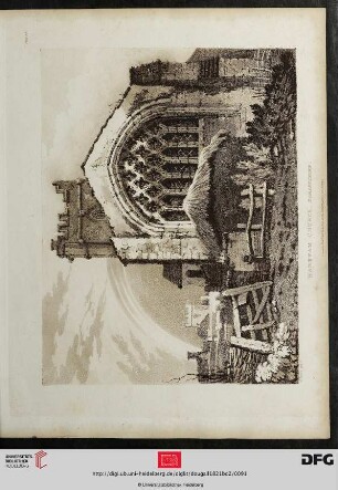 Plate 88 Wareham Church. Dorsetshire