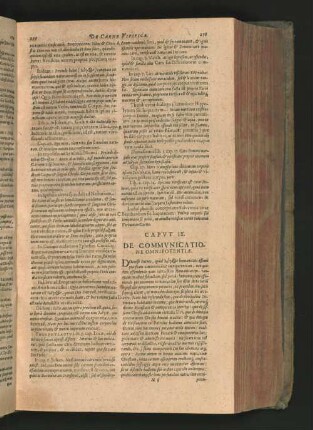CAPUT IX. DE COMMUNICATIO NE OMNIPOTENTIAE.
