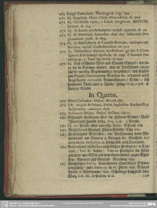 [Libri] In Quarto
