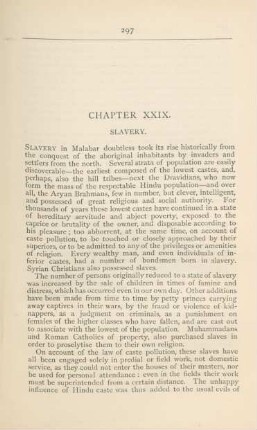Chapter XXIX. Slavery