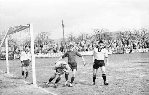 Fußballspiel Rastatt - Konstanz.