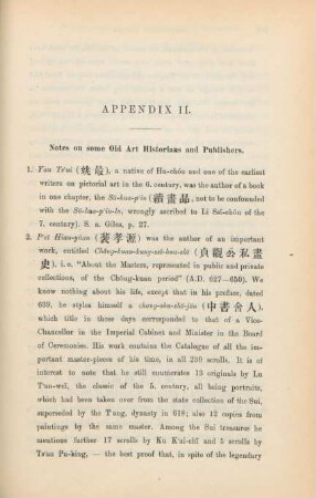 Appendix II. Notes on some old art historians and publishers