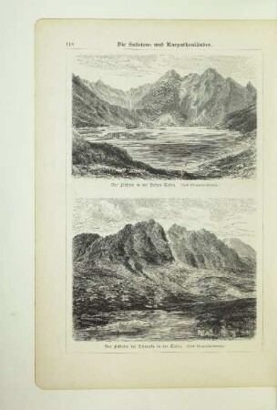Der Fischsee in der hohen Tatra