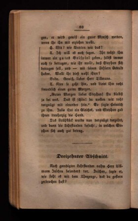 Dreizehnter Abschnitt.