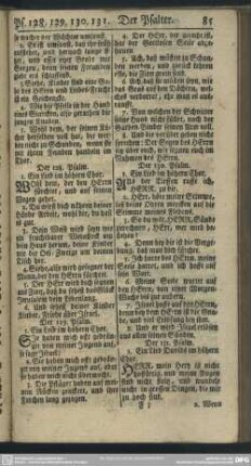 Der 131. Psalm