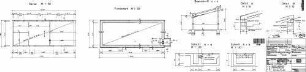 Stuttgart Hbf: Nebengeb. Abstellbahnhof Pumpengebäude Schalplan Fundament Decke