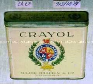 Blechdose für 20 Stück? Zigaretten "CRAYOL VIRGINIA CIGARETTES"