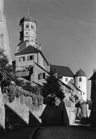 Dillingen an der Donau. Schloß (Umbau 1737-1740). Teilansicht