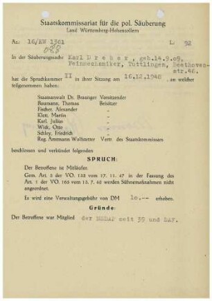 Dreher, Karl