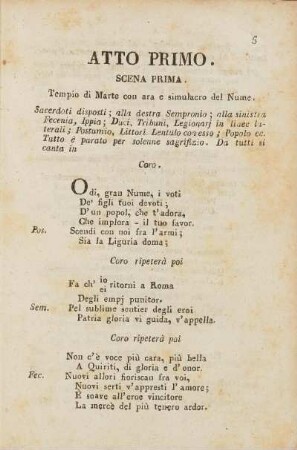 Scena Prima.