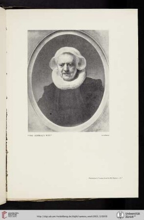 Rembrandt, The Admirals’ Wife [halftone reproduction]
