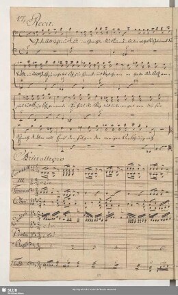 Aria: Donnre nur ein Wort der Macht