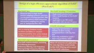 A high efficiency approximation of EnKF for coupled model data assimilation