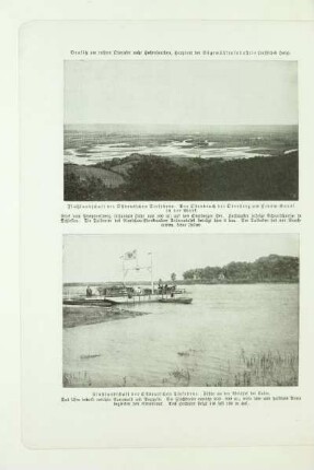 Flußlandschaft der Ostdeutschen Tiefebene. Der Oderbruch bei Oderberg am Finow-Kanal in der Mark