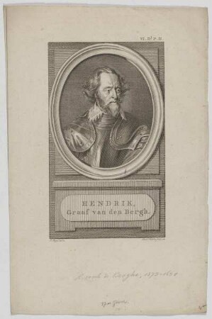 Bildnis des Hendrik van den Bergh