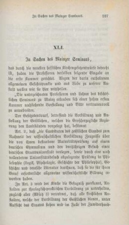 597-606 In Sachen des Mainzer Seminars