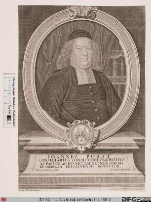Bildnis Johann Porst