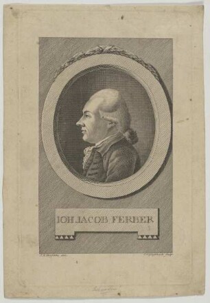 Bildnis des Ioh. Jacob Ferber
