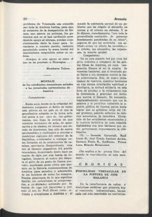 Crónicas