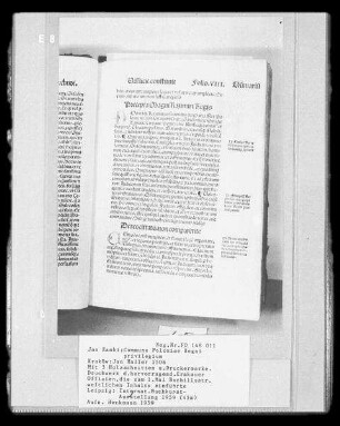 Jan Kaski: Commune Poloniae Regni privilegium mit drei Holzschnitten und Druckermarke