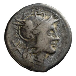 Münze, Denar, 199 - 170 v. Chr.