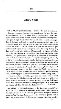 Résponses.