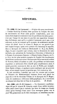 Résponses.