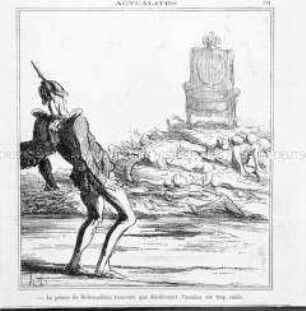 Folge Actualités - Der Prinz von Hohenzollern findet die Treppe entschieden zu steil
